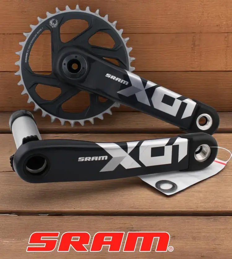 Система шатунов SRAM X01 Eagle DUB 36T, карбоновые шатуны 170 мм, X-SYNC