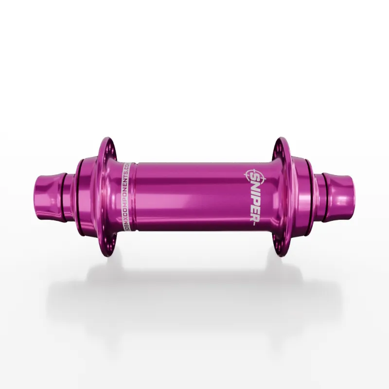 Втулка передняя SD-X Sniper Evo Air (Expert) Front Hub 28H, 10mm, Pink