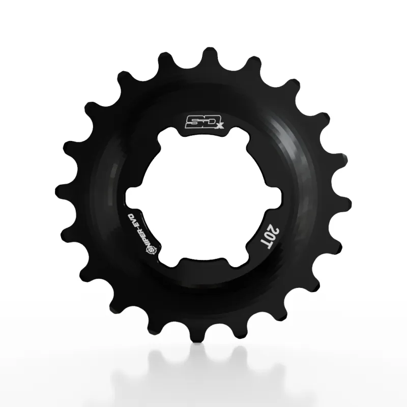 Звезда задняя SD-X Sniper Evo Alloy Cog 20T Black