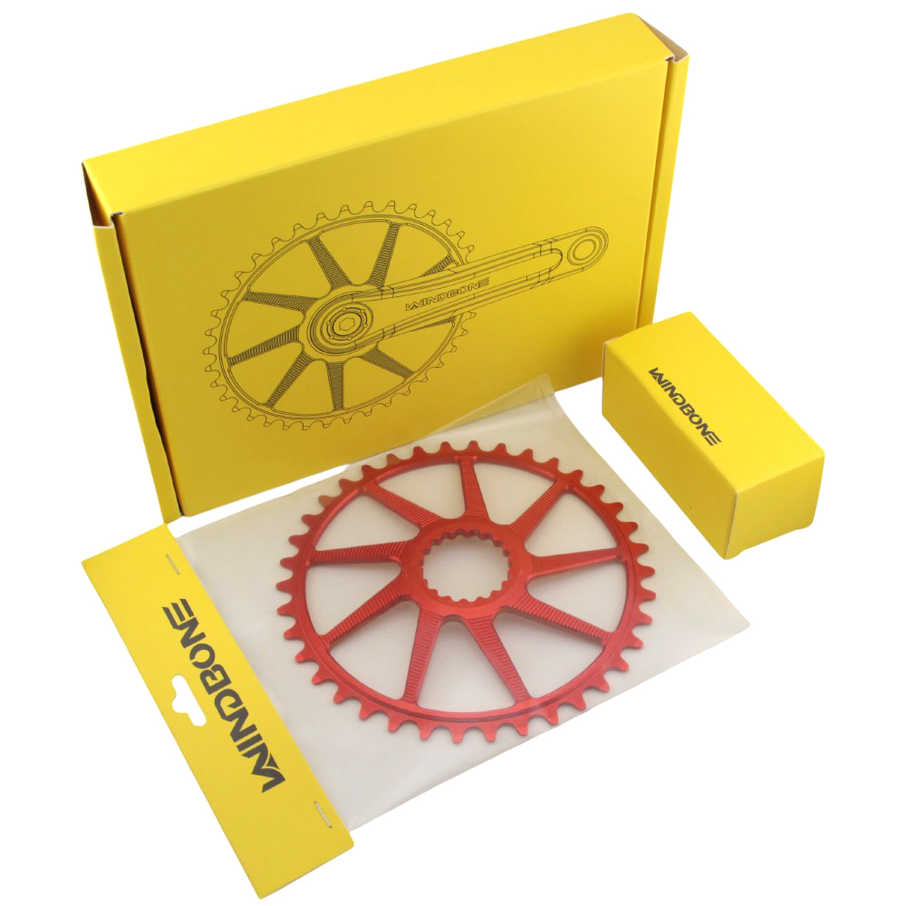 Система BMX Wind Bone 135MM красная