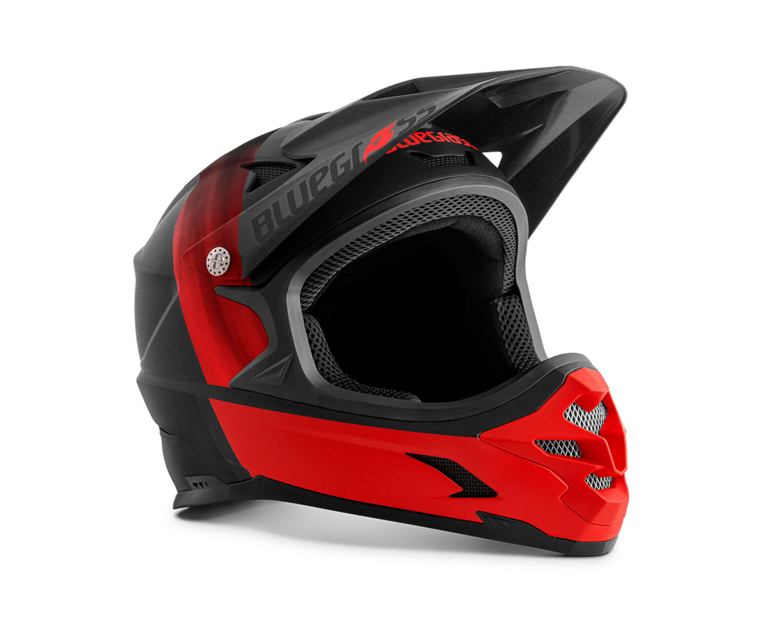 Велошлем Bluegrass Intox Black/Red, XS 52-54 см