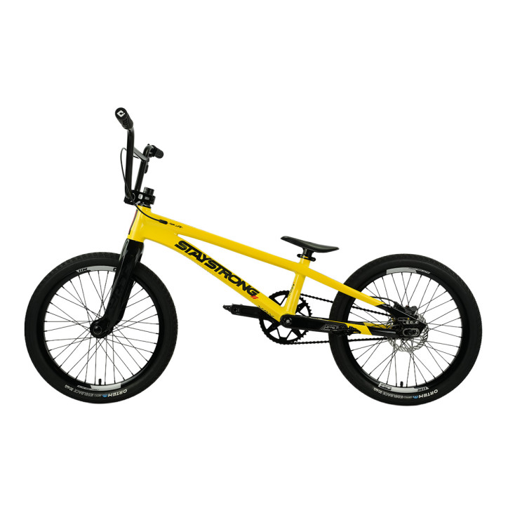 Рама BMX-race StayStrong V5.1 2026 Mini Disc Black/Yellow