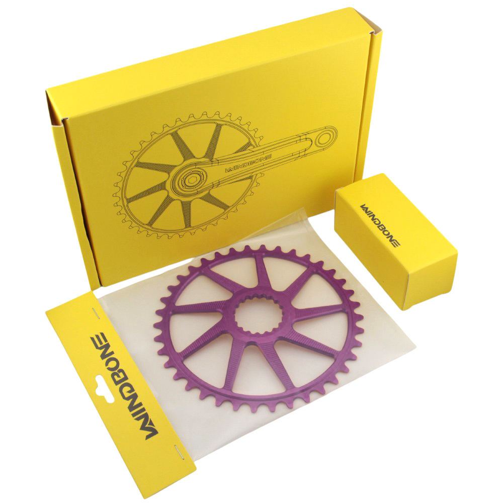 Система BMX Wind Bone 145MM фиолетовая