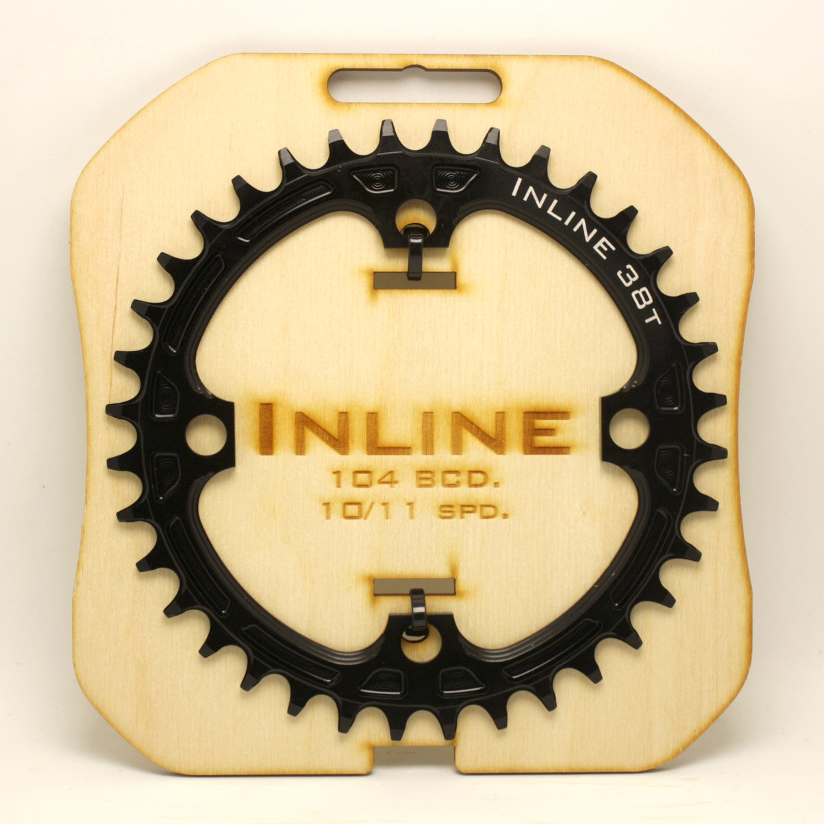 Звезда NW Inline 104 BCD для 10ск, 38T, чёрная