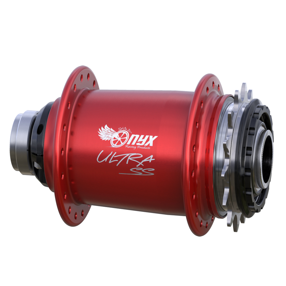 Втулка BMX задняя ONYX 36H ULTRA DISC 20MM (REAR) Red