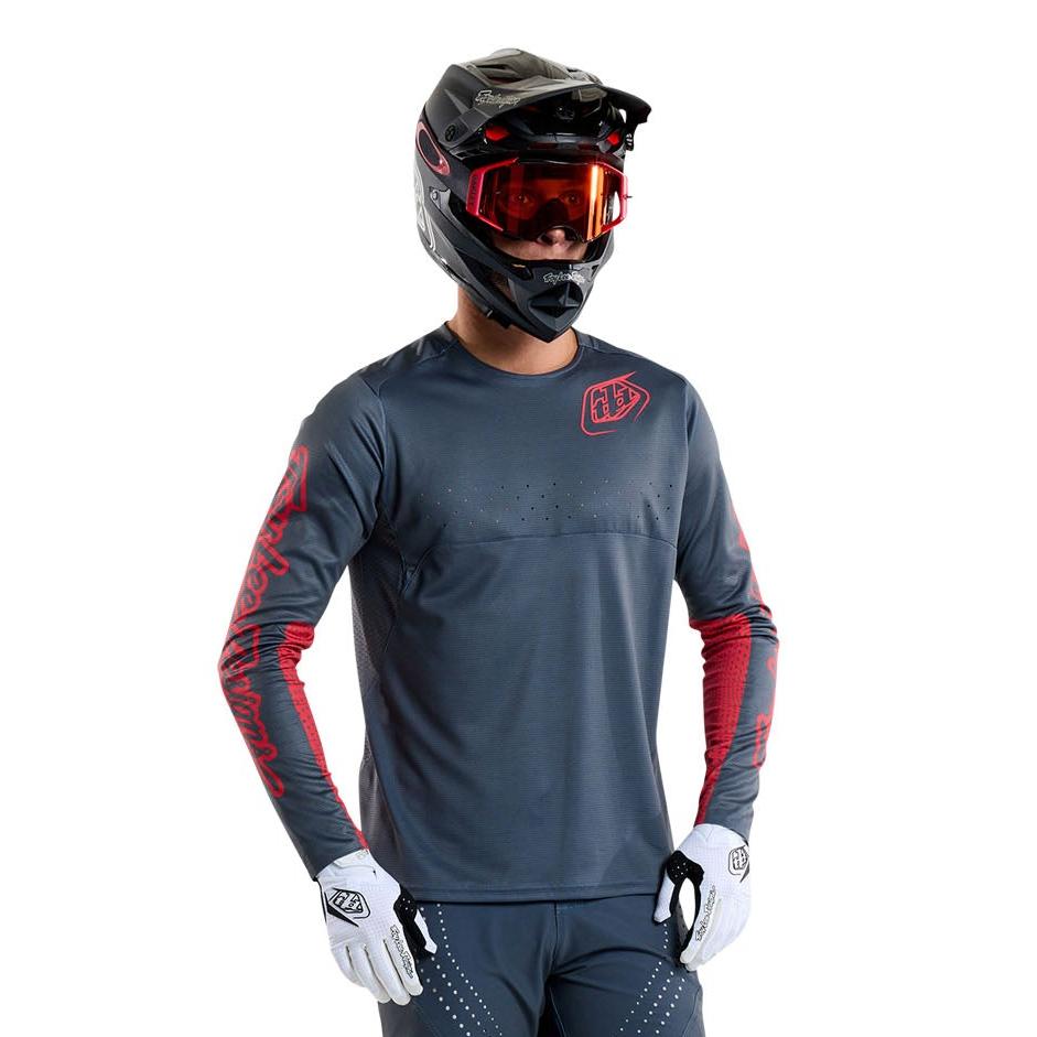 Велоджерси Troy Lee Designs SPRINT JERSEY Mono Steel Blue MD