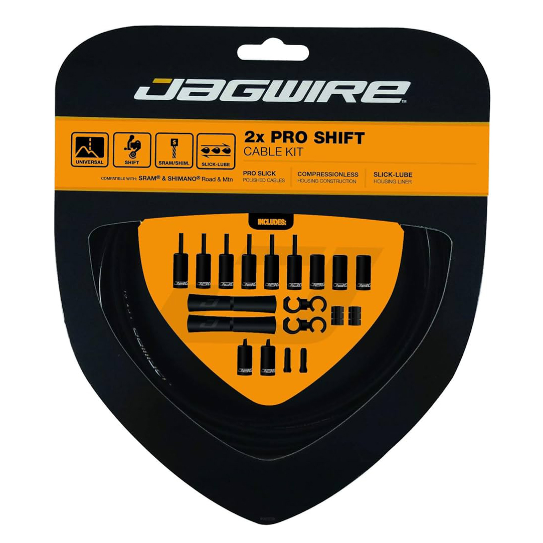 Набор рубашек и тросиков переключения Jagwire Pro Shift Kit Black
