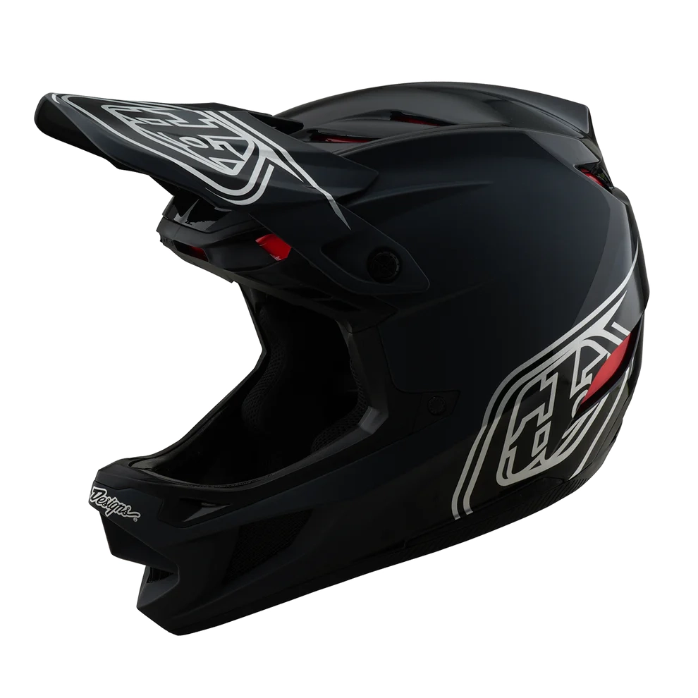 Велошлем Troy Lee Designs D4 POLYACRYLITE HELMET; SHADOW BLACK XS