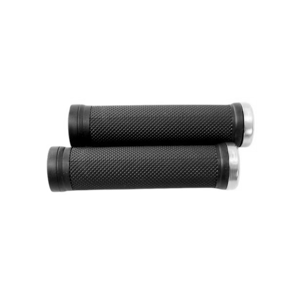 Грипсы SD Mini Black V2 Lock On Grip 115Mm, V2 Lockrings Silver