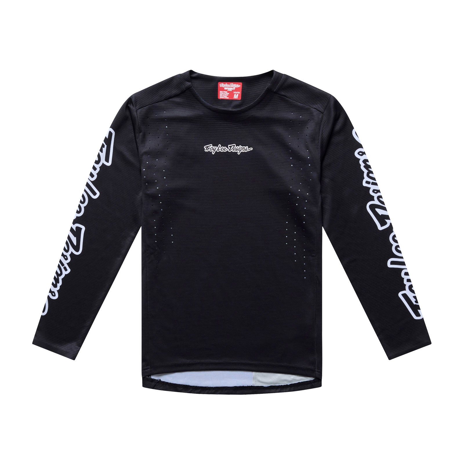 Велоджерси детская Troy Lee Designs YOUTH SPRINT PRO JERSEY; MONO BLACK MD