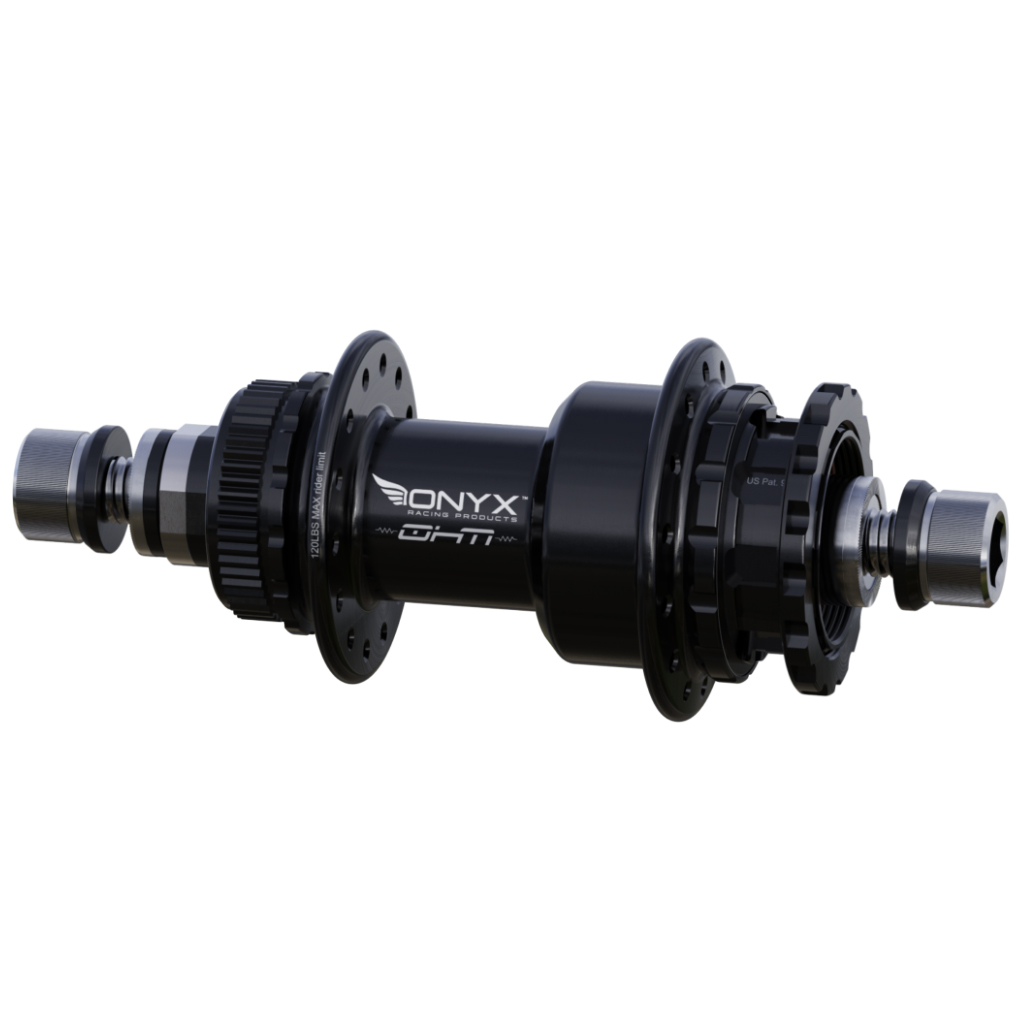 Втулка BMX задняя ONYX 28H OHM CL HG-110/10mm Bolt-on Rear Hub