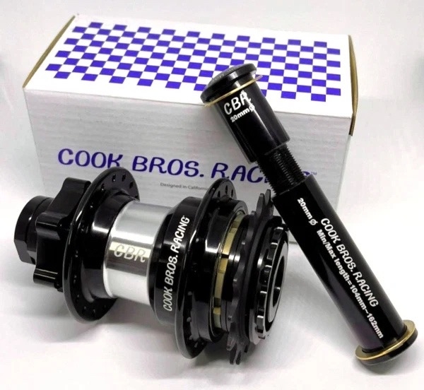 Втулка BMX задняя Cook Bros 36H Ratchet Disc 20mm, 16T (Rear) Black/Silver