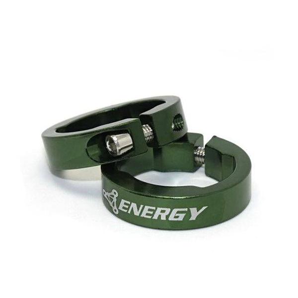 Кольца грипс Energy Lock On, 4 шт, темно-зеленые