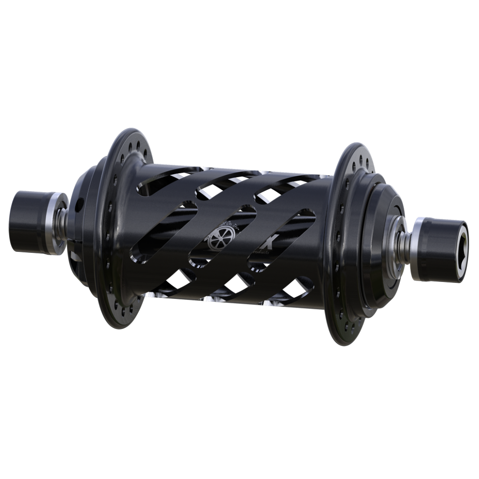 Втулка BMX передняя ONYX 36H ULTRA DISC 10MM (FRONT) Black