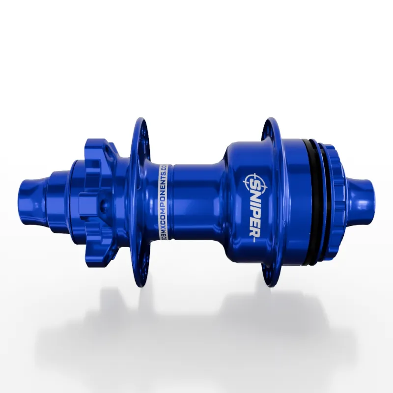 Втулка задняя SD-X Sniper Evo Air (Expert) Rear Hub 28H, 10mm, Blue
