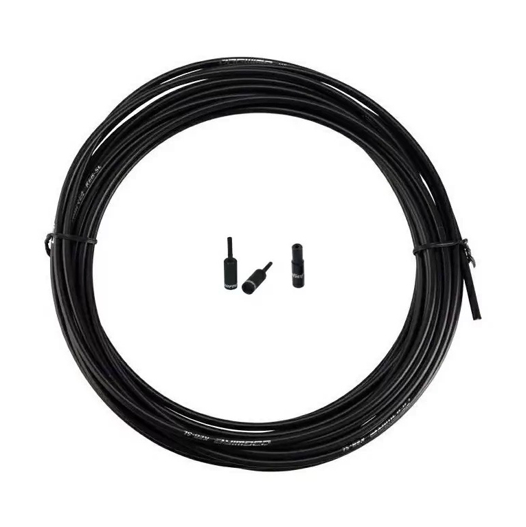 Рубашка тормоза Jagwire Brake Housing 5 мм Keb SL Black, на отрез 1м + 3 наконечника