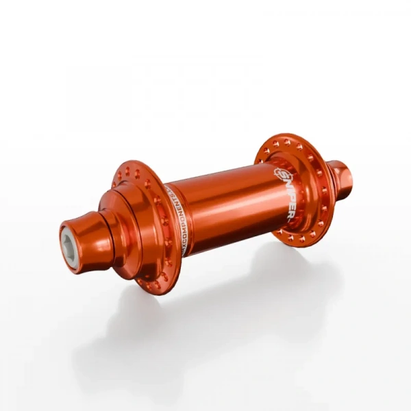 Втулка передняя SD-X Sniper Evo Air (Expert) Front Hub 28H, 10mm, Orange