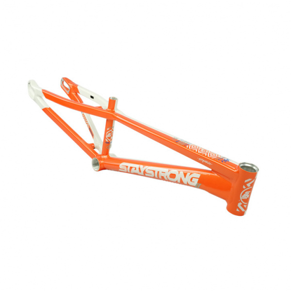 Рама BMX-race StayStrong V5.1 2026 Pro XXXXL Disc Orange/White