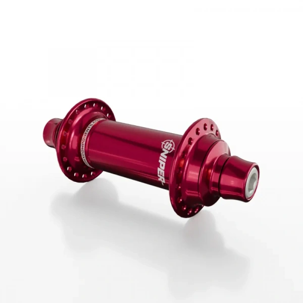 Втулка передняя SD-X Sniper Evo Air (Expert) Front Hub 28H, 10mm, Red