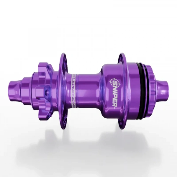 Втулка задняя SD-X Sniper Evo Air (Expert) Rear Hub 28H, 10mm, Purple