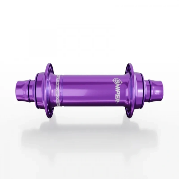 Втулка передняя SD-X Sniper Evo Air (Expert) Front Hub 28H, 10mm, Purple
