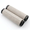 Грипсы Energy Leather, 130 мм, белые, с кольцами
