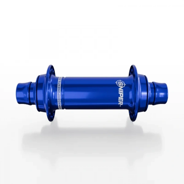 Втулка передняя SD-X Sniper Evo Air (Expert) Front Hub 28H, 10mm, Blue