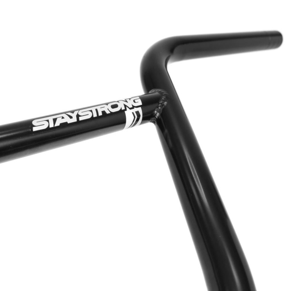 Руль BMX Stay Strong CHEVRON Straight Race Bars - 8.5", Black