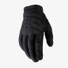 Мотоперчатки подростковые 100% Brisker Youth Glove Black/Grey XL
