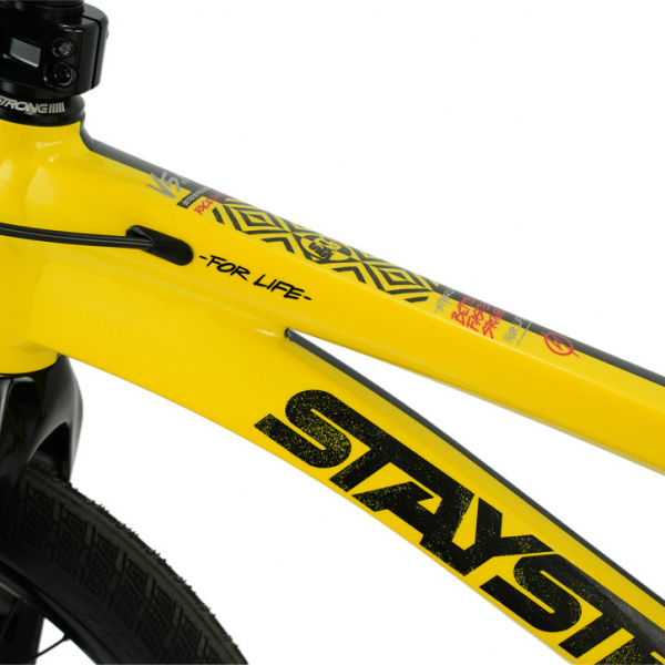 Рама BMX-race StayStrong V5.1 2026 Mini Disc Black/Yellow