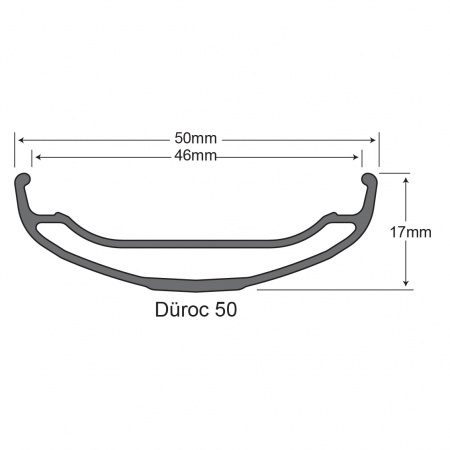 Обод 29" SunRingle 32h Duroc 50 Sleeved Black