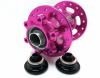 Втулка передняя Energy FH603, 32H, 100х9QR/15mm, розовая