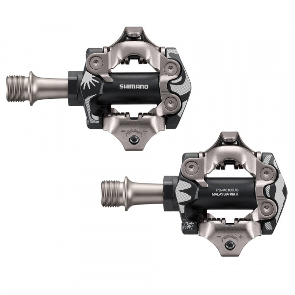 Педали Shimano GRX Limited Edition M8100-UG, SPD, с шипами
