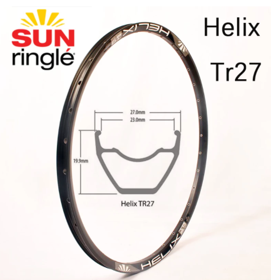 Обод 26" 32h SunRingle Helix TR27 W/E Black