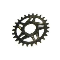 Звезда Neutrino Components Shimano DM 12 скоростей, смещение 6 мм, 28Т, HG+, чёрная