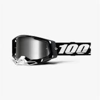 Маска 100% Racecraft 2 Goggle Black / Mirror Silver Lens