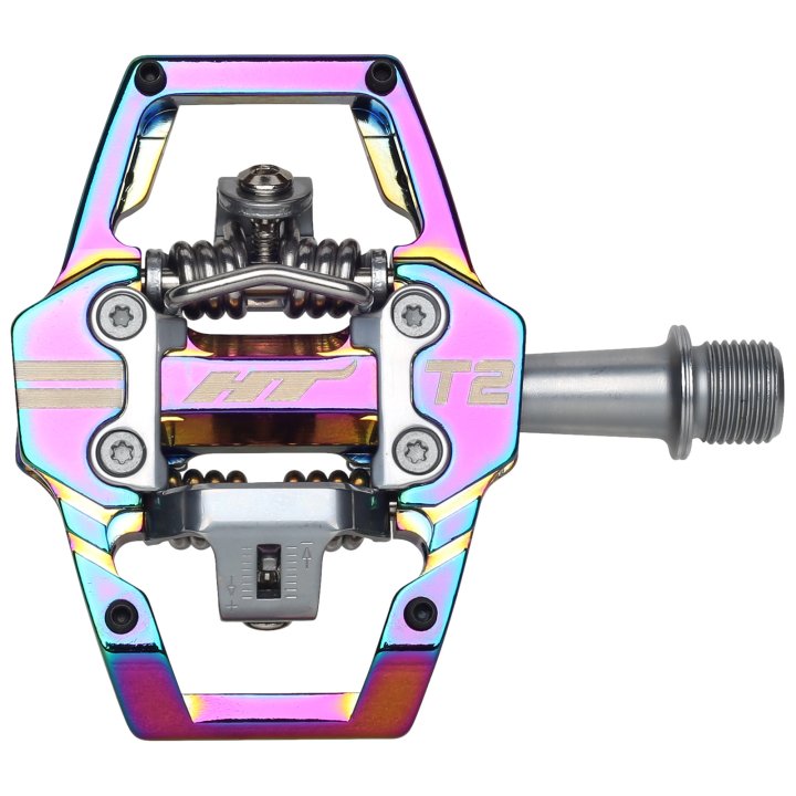 Педали контактные HT T2 Oil Slick