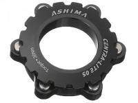 Адаптер Ashima AC05-BK, 6 болтов на втулку Center Lock, чёрный