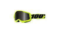 Маска 100% Strata 2 Sand Goggle Fluo Yellow / Smoke Lens