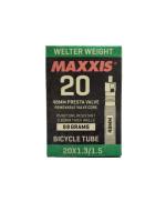 Камера Maxxis Welter Weight 20x1.30/1.50 0.8 мм велониппель 48 мм