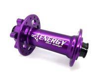 Втулка передняя Energy FH618 Boost, 32H, 110х15mm, фиолетовая