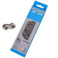 Цепь Shimano HG40, 6/7/8 скоростей, 118 звеньев, замок Quick link