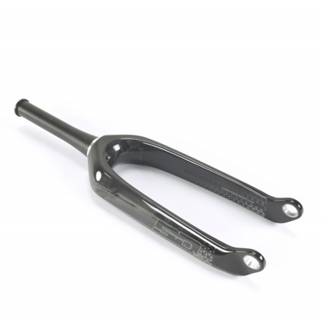 Вилка BMX SD 24" Pro Tapered  1.5 Carbon Fork V2 CNC steerer with 20Mm Dropout Black