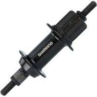 Втулка задняя Shimano TY500,  7ск., 36отв., OLD:135мм, на гайках, цв. черный