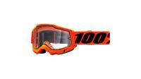 Маска 100% Accuri 2 Enduro Goggle Neon Orange / Clear Dual Lens