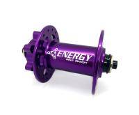 Втулка передняя Energy FH603, 32H, 100х9QR/15mm, фиолетовая