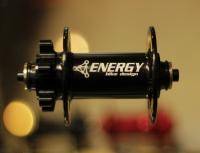 Втулка передняя Energy FH603, 28H, 100х9QR/15mm, чёрная