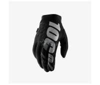 Мотоперчатки женские 100% Brisker Womens Glove Black/Grey XL