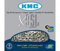 Цепь KMC X9SL 9 ск. 116L Silver