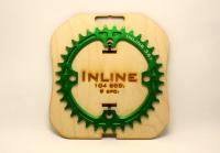 Звезда NW Inline 104 BCD для 9ск, 36T, зелёная